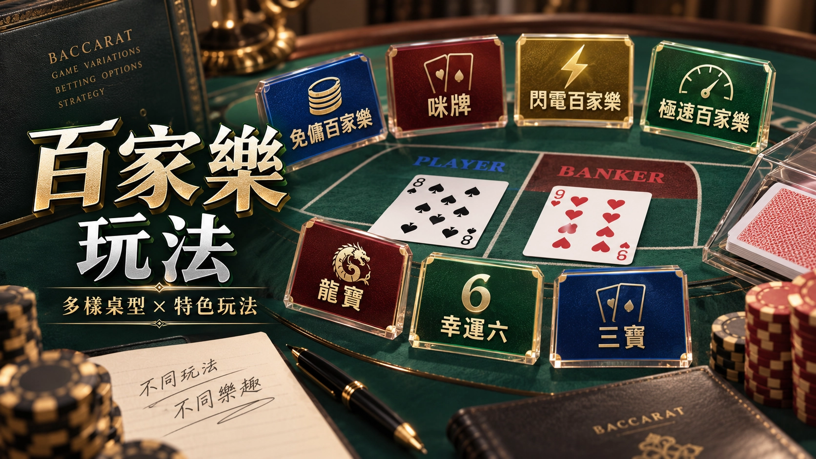 百家樂玩法大全