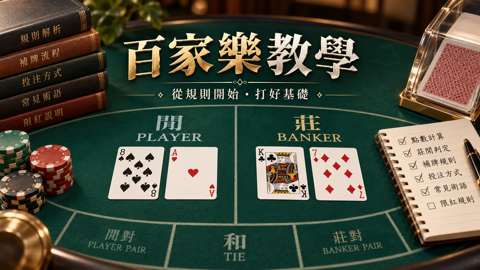 百家樂新手教學